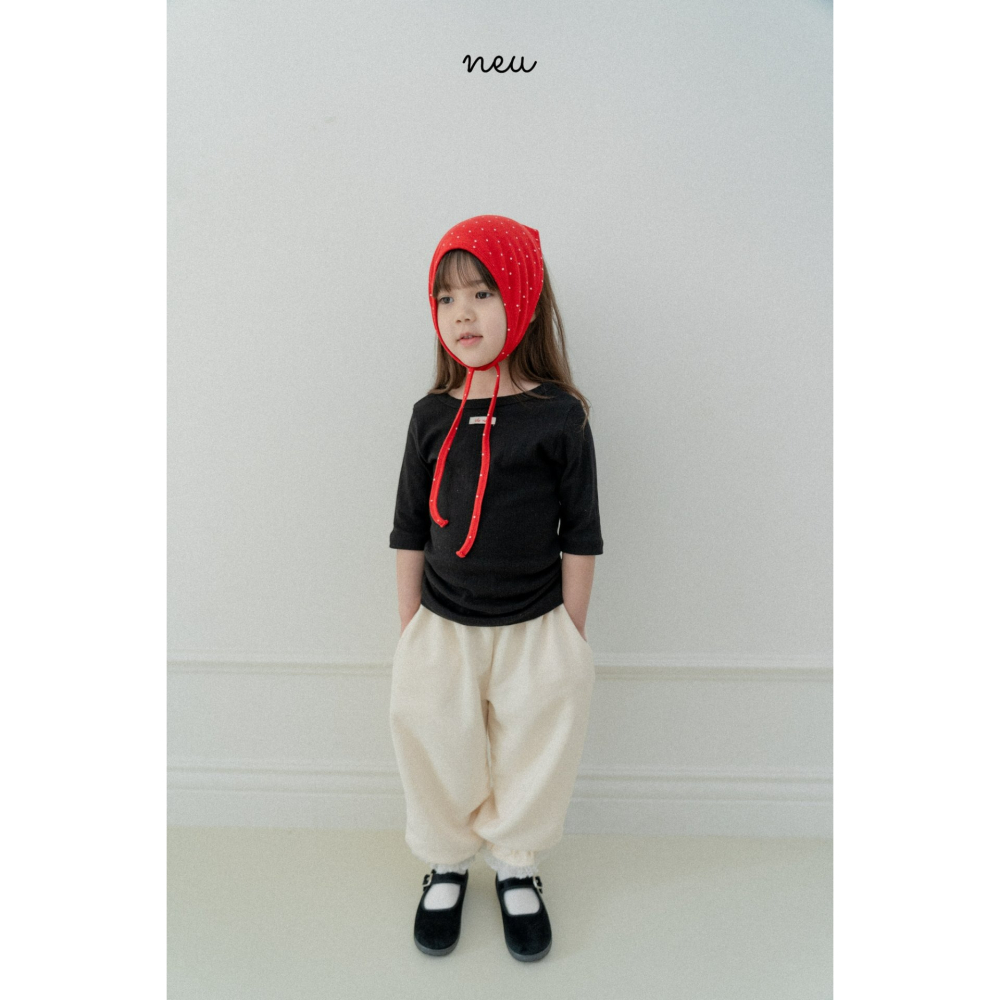 Neu 褲子 노이 레이스프링조거팬츠-細節圖5