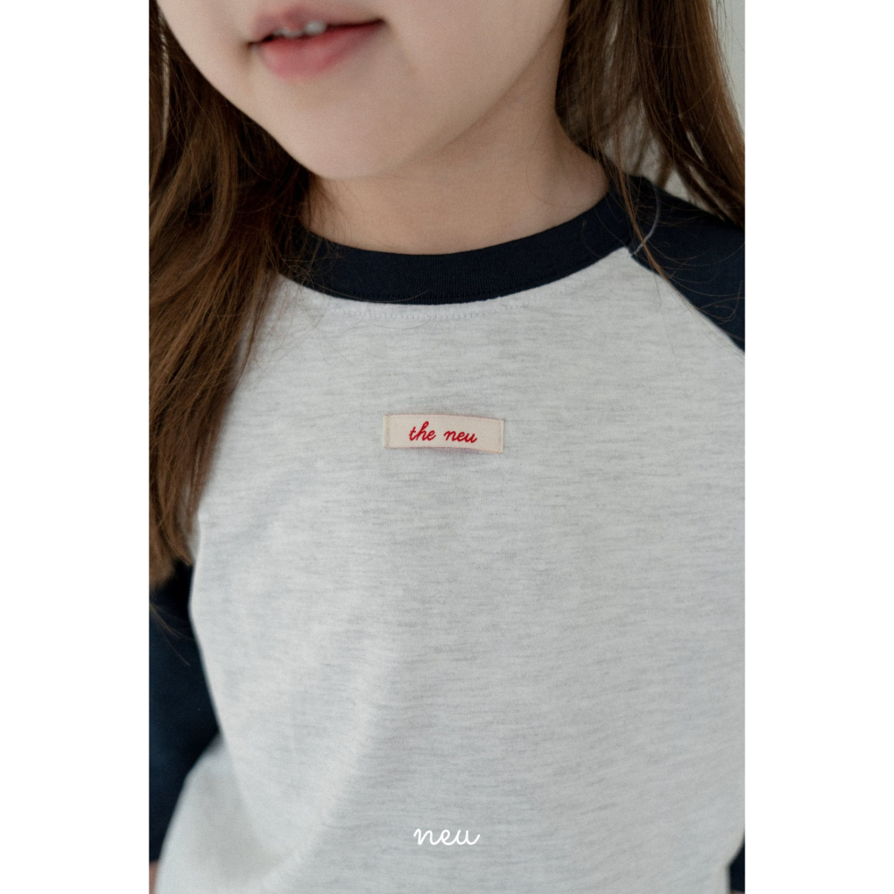 Neu 上衣 노이 배색나그랑티-細節圖5