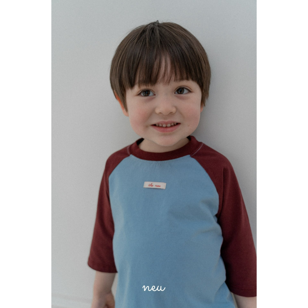 Neu 上衣 노이 배색나그랑티-細節圖8