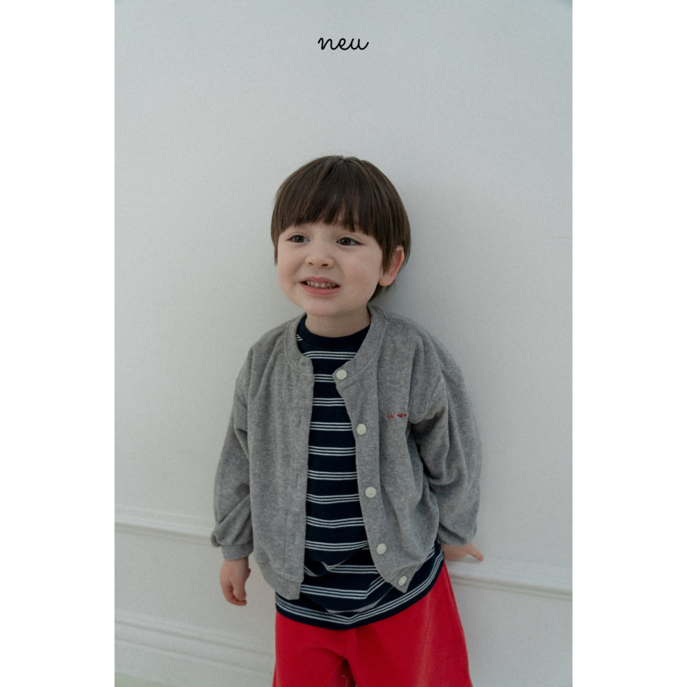 Neu 上衣 노이 삼선쭉티-細節圖2