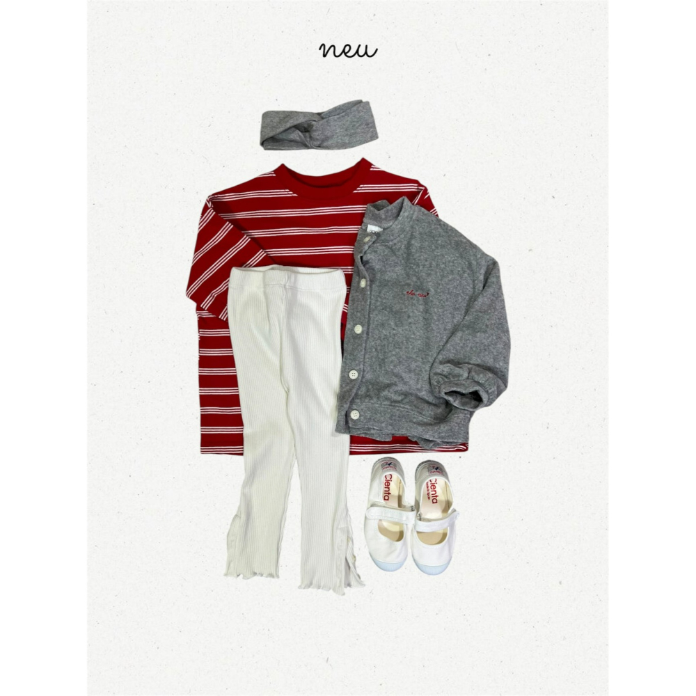 Neu 開襟衫 노이 스프링테리가디건-細節圖11