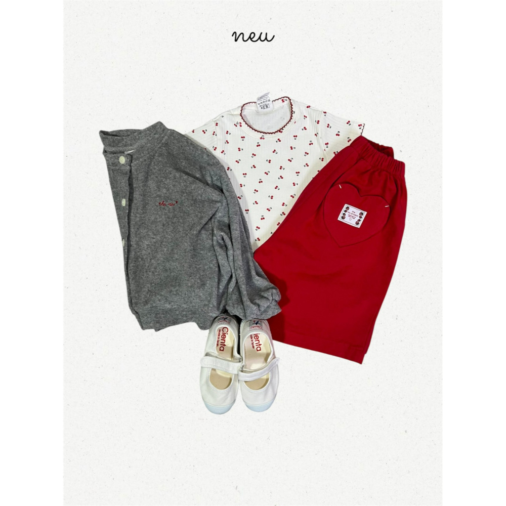 Neu 上衣 노이 체리핀코트티-細節圖10