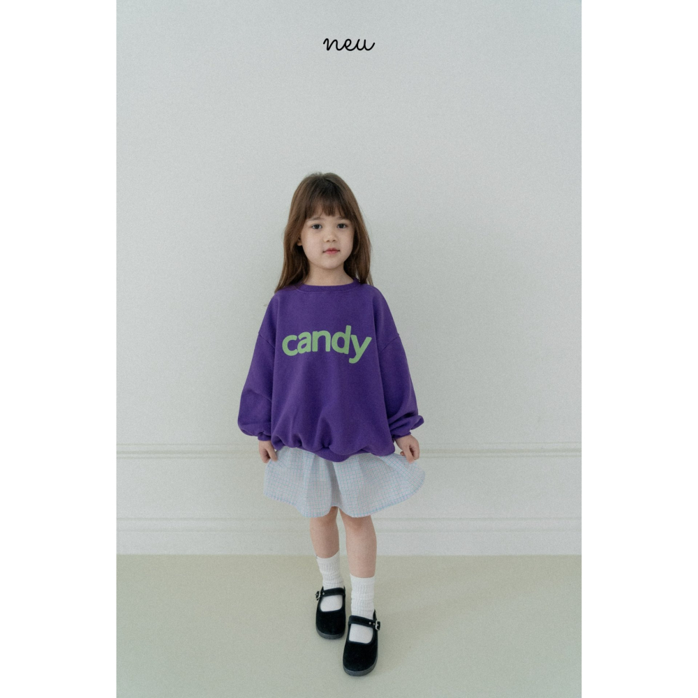 Neu 裙子 노이 체크스커트-細節圖2