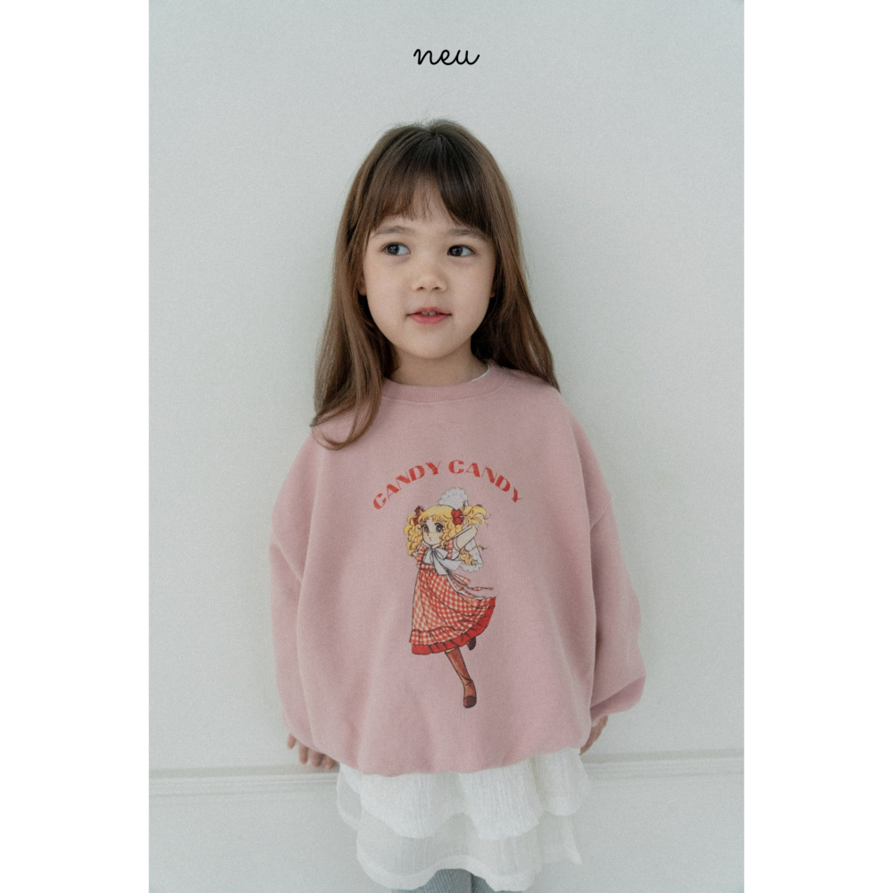 Neu 上衣 노이 프린세스맨투맨-細節圖3