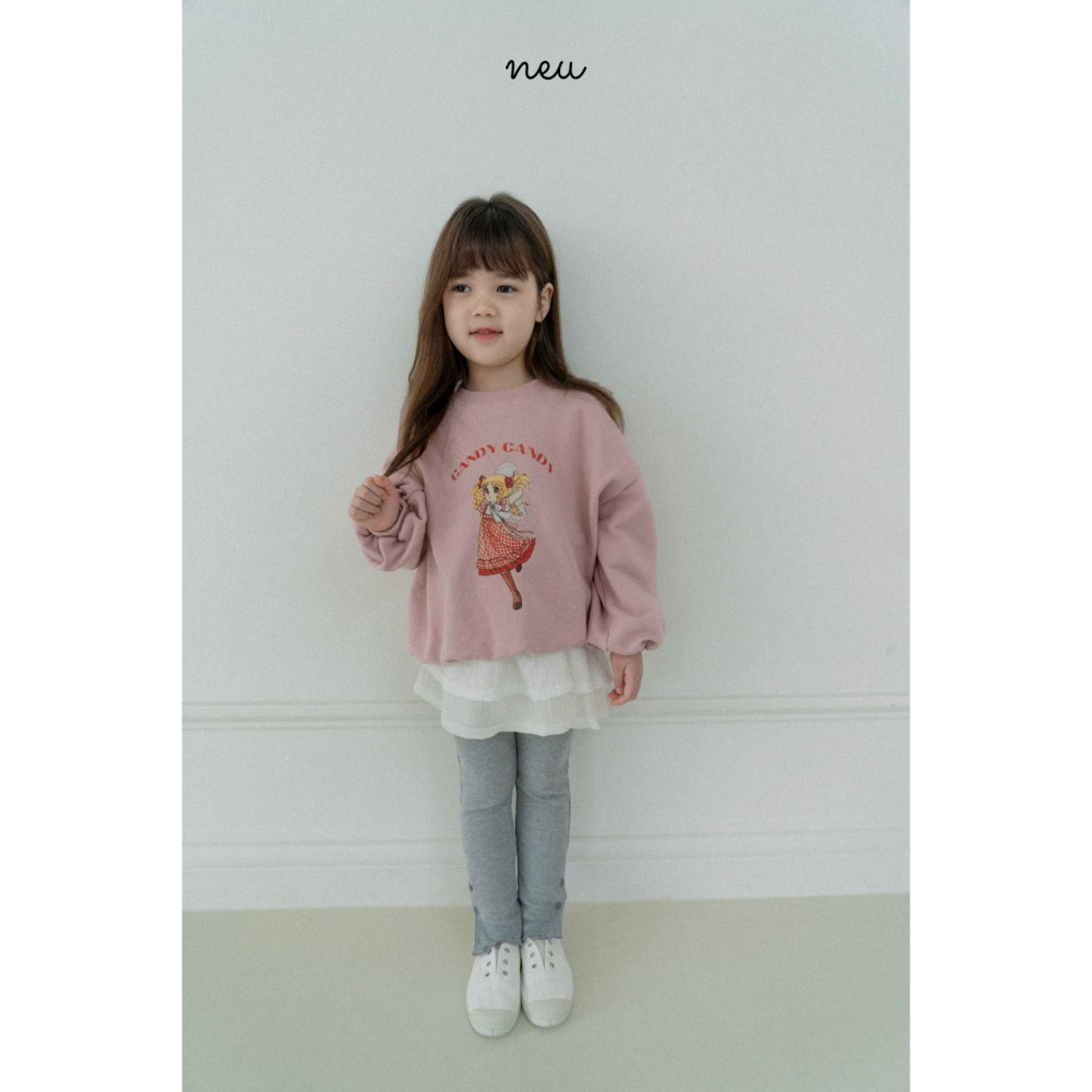 Neu 上衣 노이 프린세스맨투맨-細節圖4