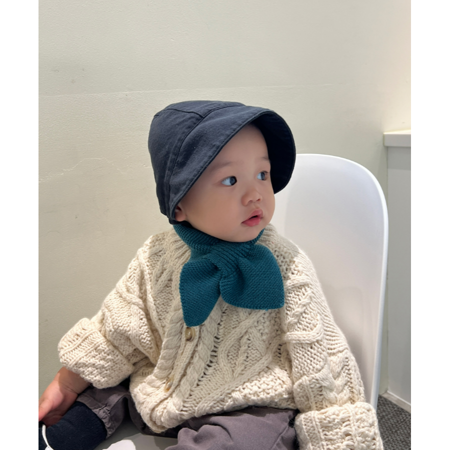 Dduddi Dduddi 愛心圍巾  뚜띠뚜디 하트머플러-細節圖7