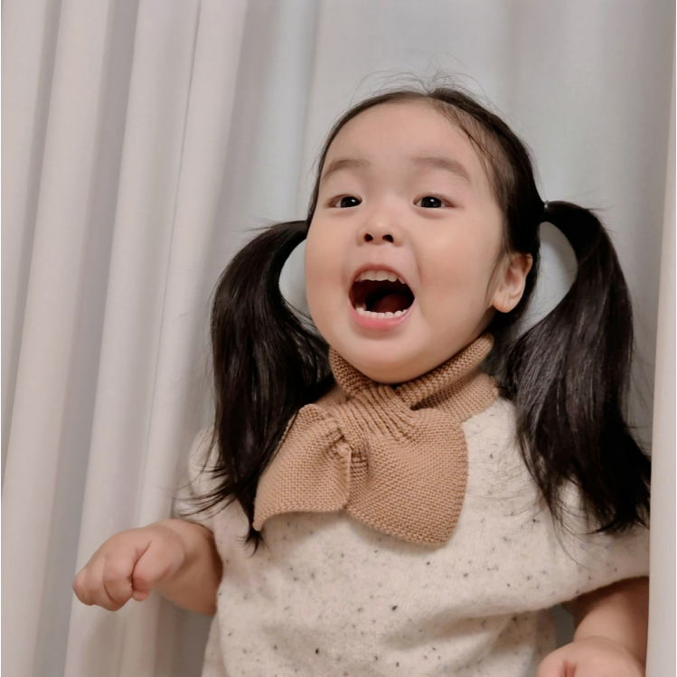 Dduddi Dduddi 愛心圍巾  뚜띠뚜디 하트머플러-細節圖11