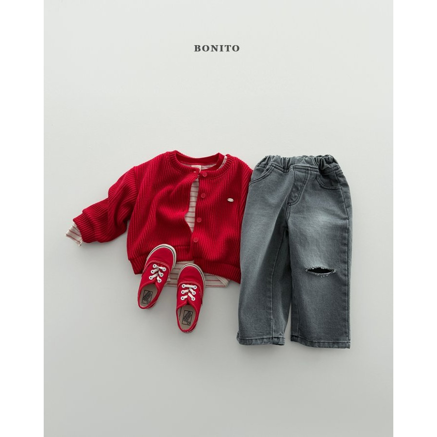 Bonito 開襟衫 보니토 니트가디건-細節圖7