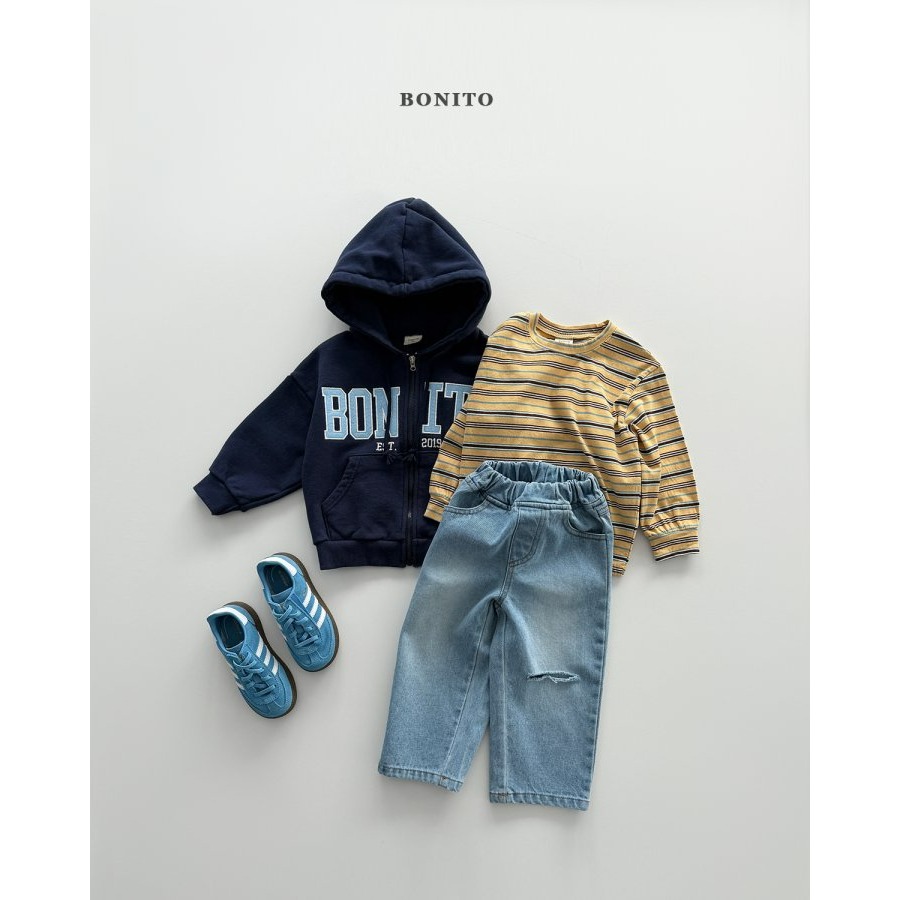 Bonito 褲子 보니토 데미지데님팬츠-細節圖4