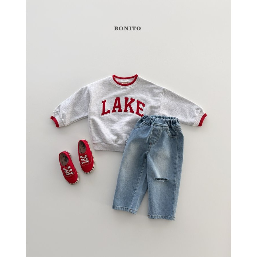 Bonito 上衣 보니토 레이크맨투맨-細節圖3