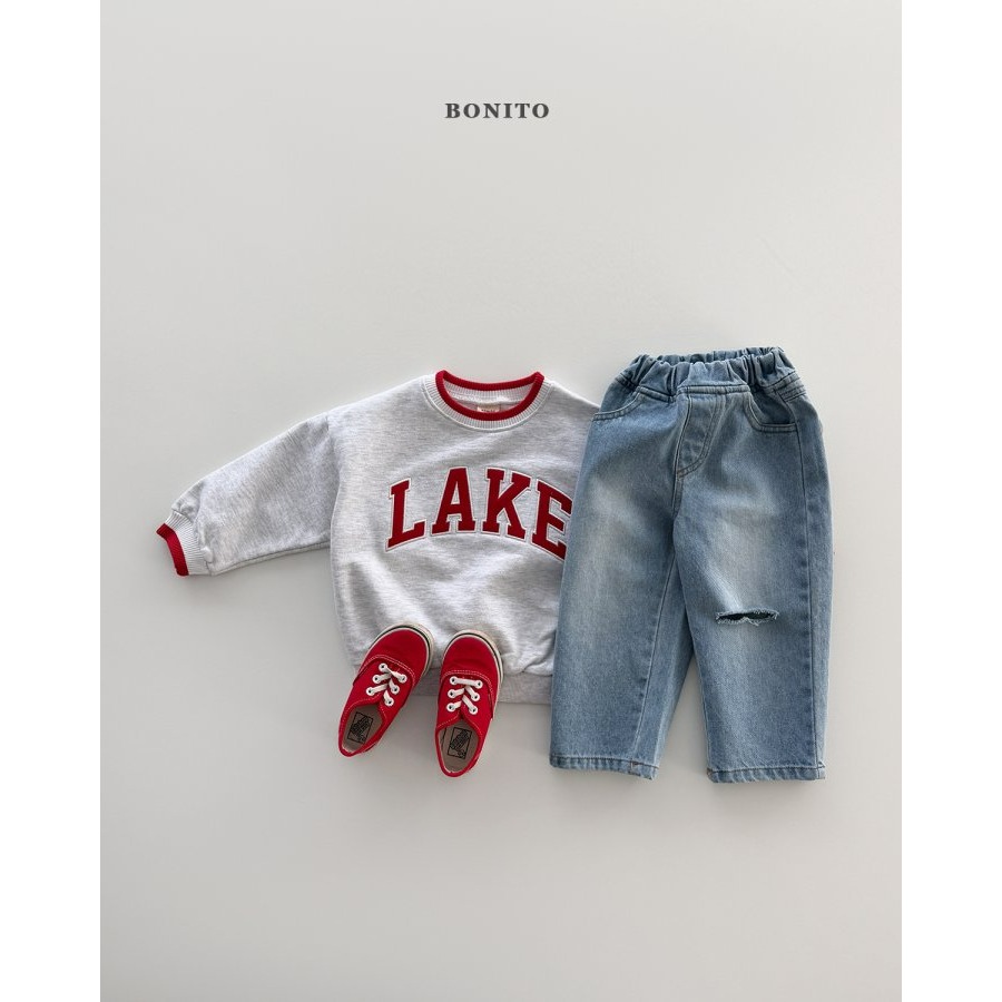 Bonito 上衣 보니토 레이크맨투맨-細節圖4