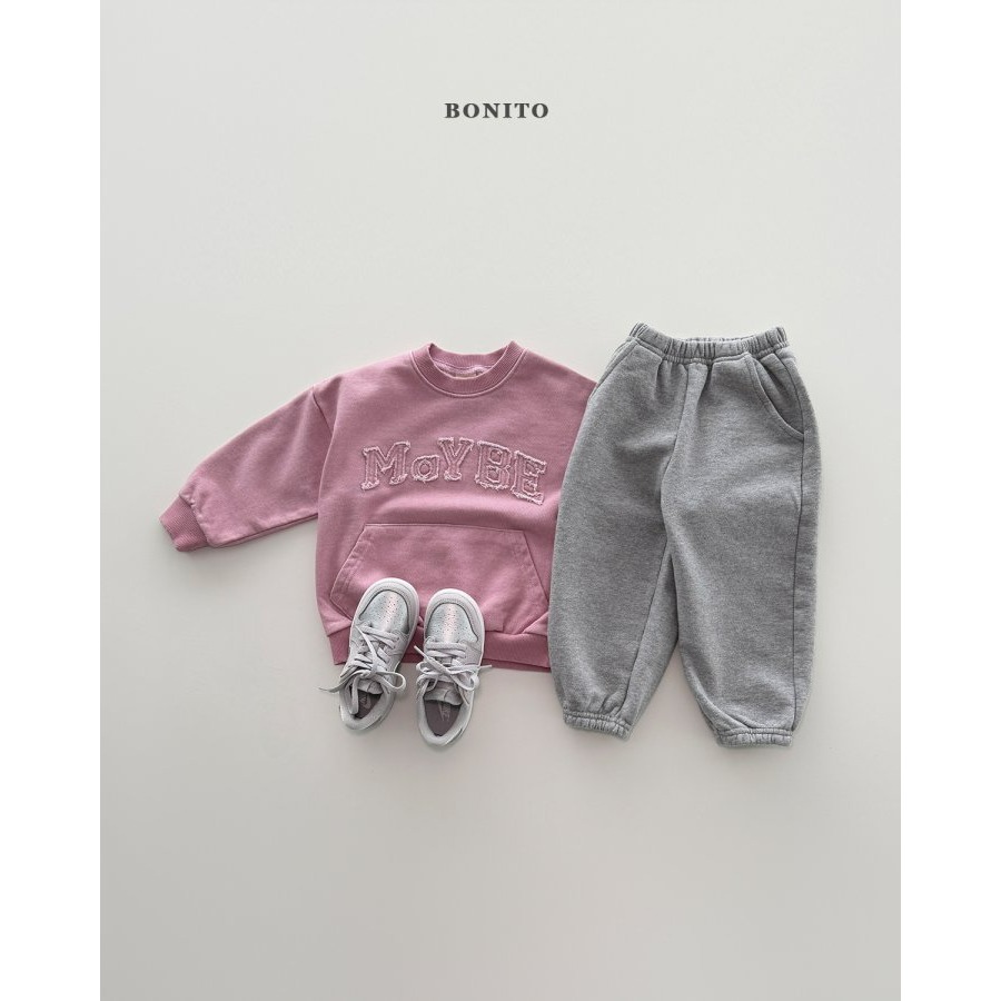 Bonito 上衣 보니토 메이비피그먼트맨투맨-細節圖4