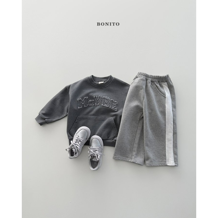Bonito 上衣 보니토 메이비피그먼트맨투맨-細節圖8