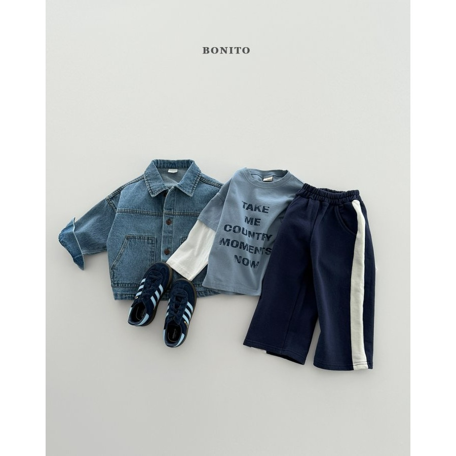 Bonito 上衣 보니토 반팔레이어드티-細節圖3