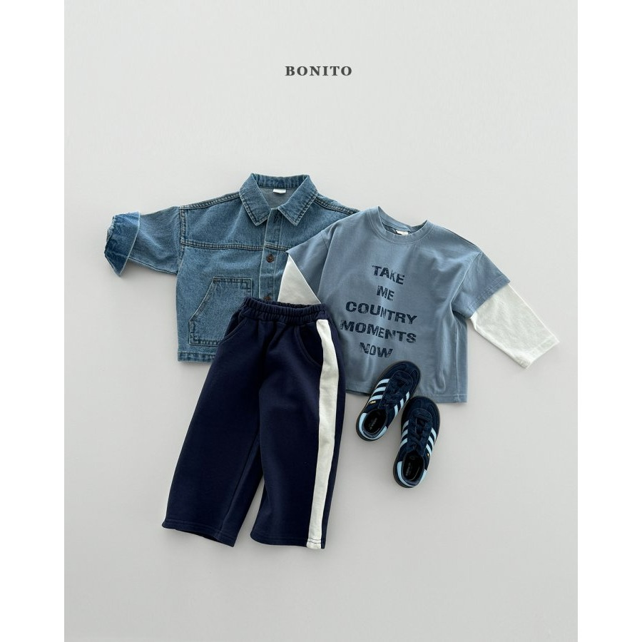 Bonito 上衣 보니토 반팔레이어드티-細節圖4