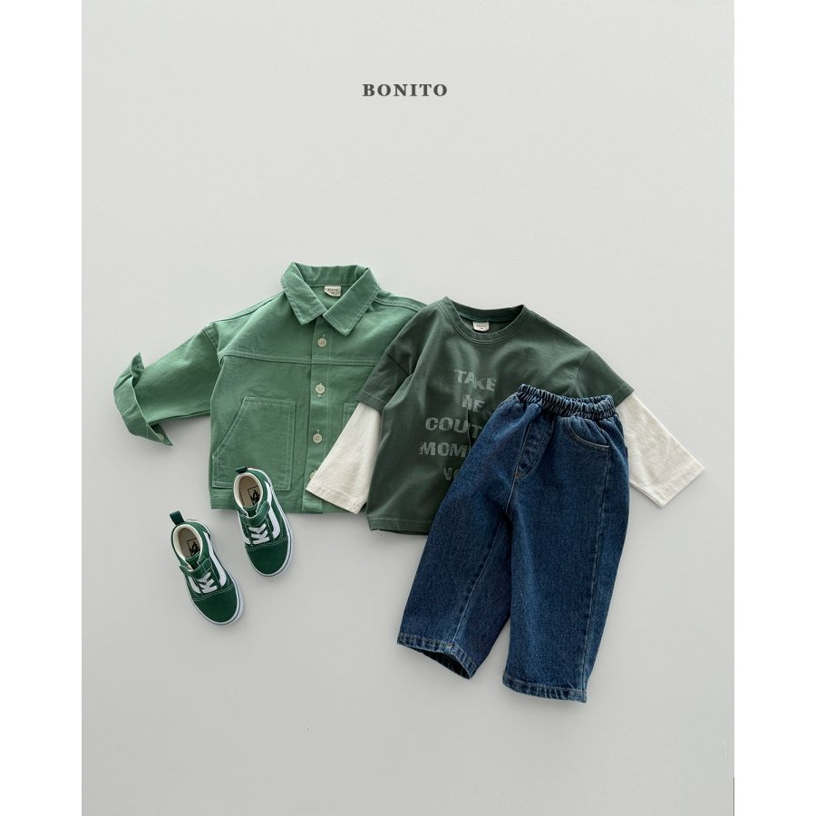 Bonito 上衣 보니토 반팔레이어드티-細節圖6