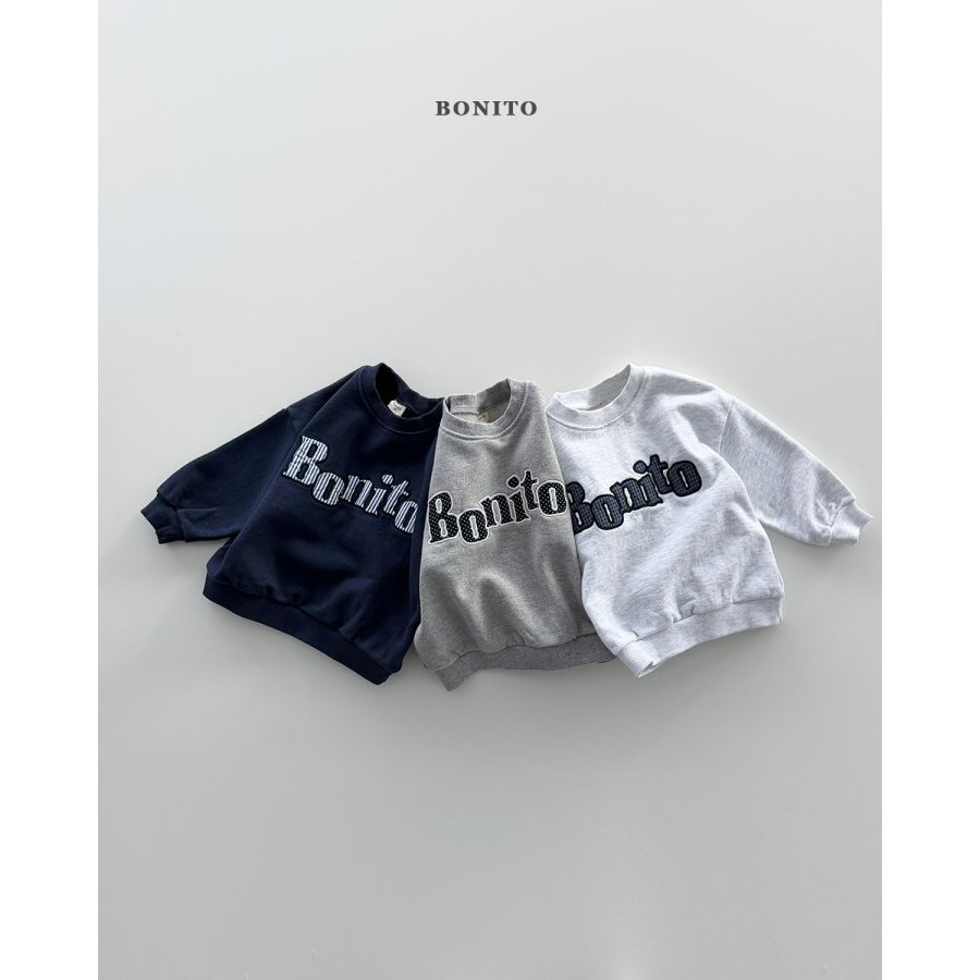 Bonito 上衣 보니토 보니토웨이브맨투맨-細節圖3