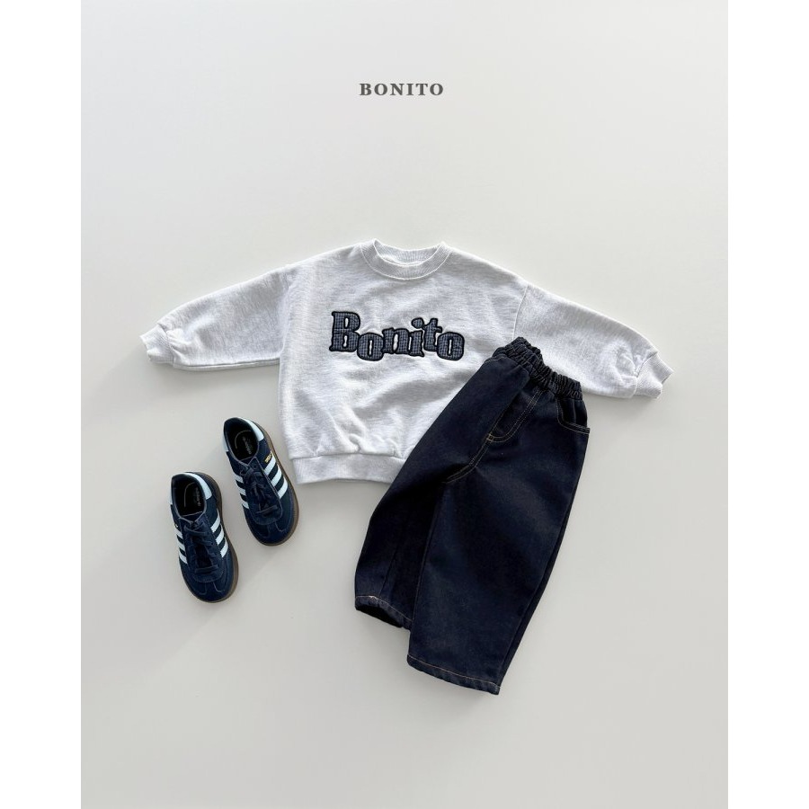 Bonito 上衣 보니토 보니토웨이브맨투맨-細節圖10