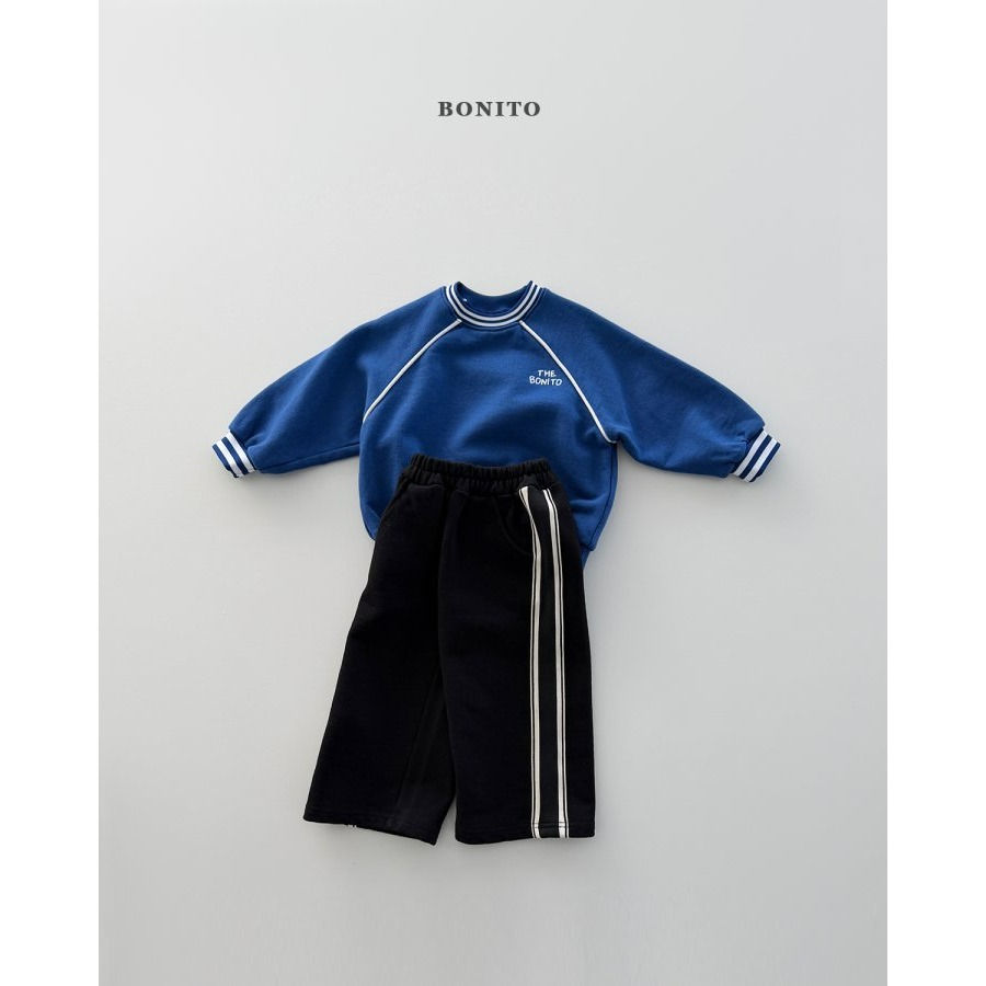 Bonito 上衣 보니토 삥줄나그랑맨투맨-細節圖2