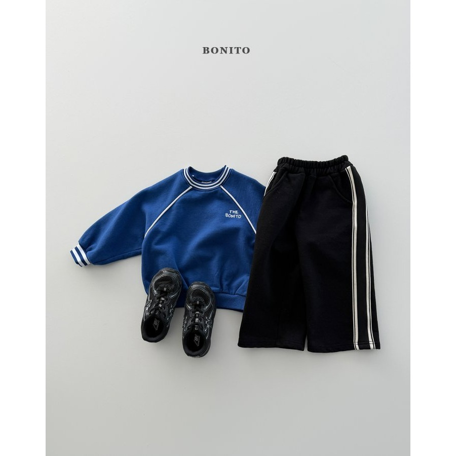 Bonito 上衣 보니토 삥줄나그랑맨투맨-細節圖3