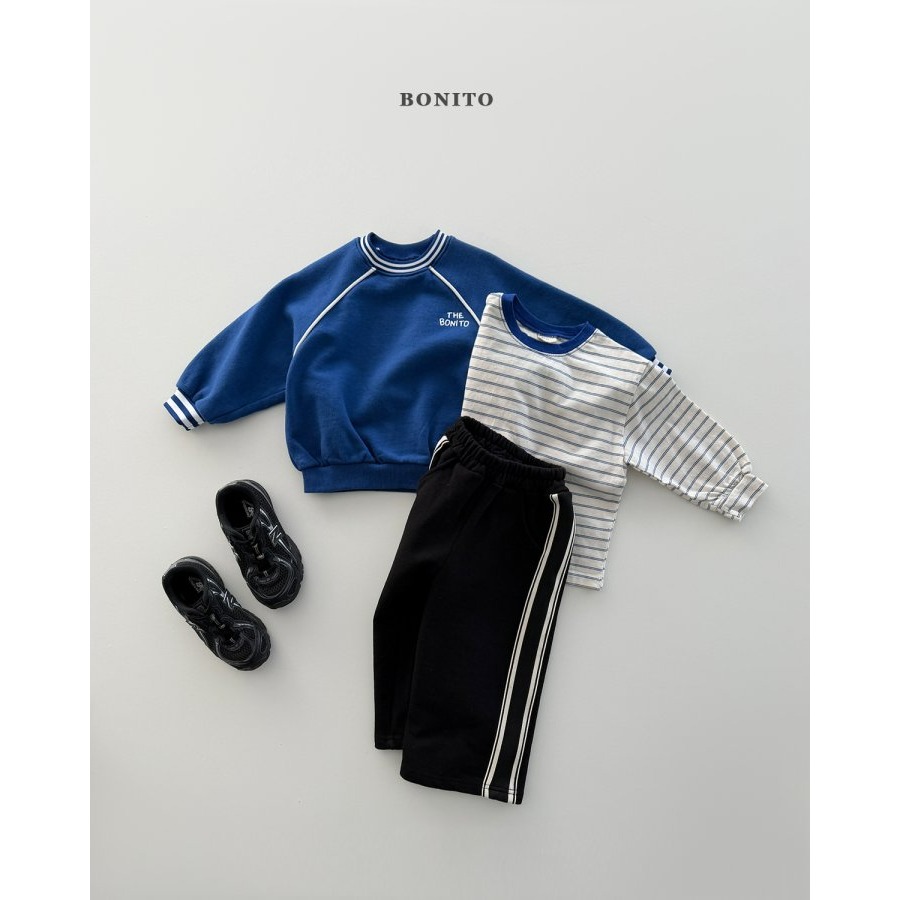 Bonito 上衣 보니토 삥줄나그랑맨투맨-細節圖4