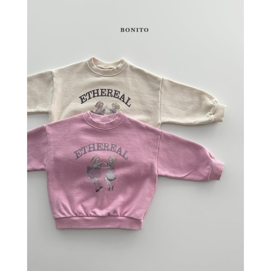 Bonito 上衣 보니토 소녀맨투맨-細節圖2