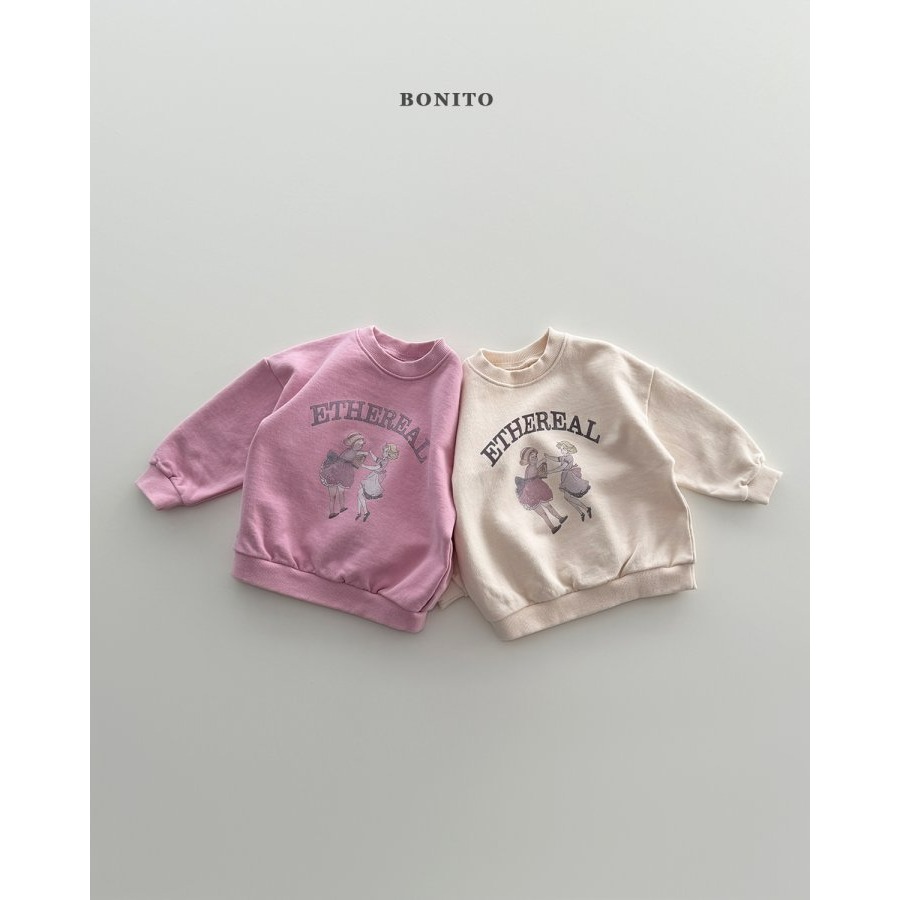 Bonito 上衣 보니토 소녀맨투맨-細節圖3