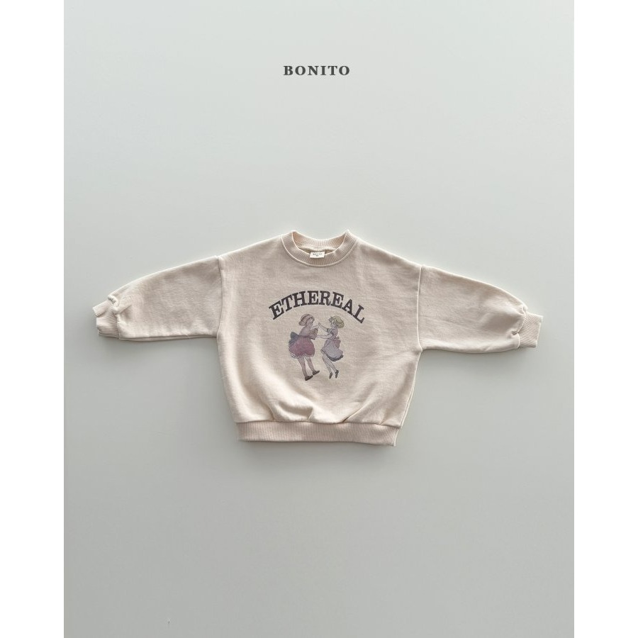 Bonito 上衣 보니토 소녀맨투맨-細節圖4