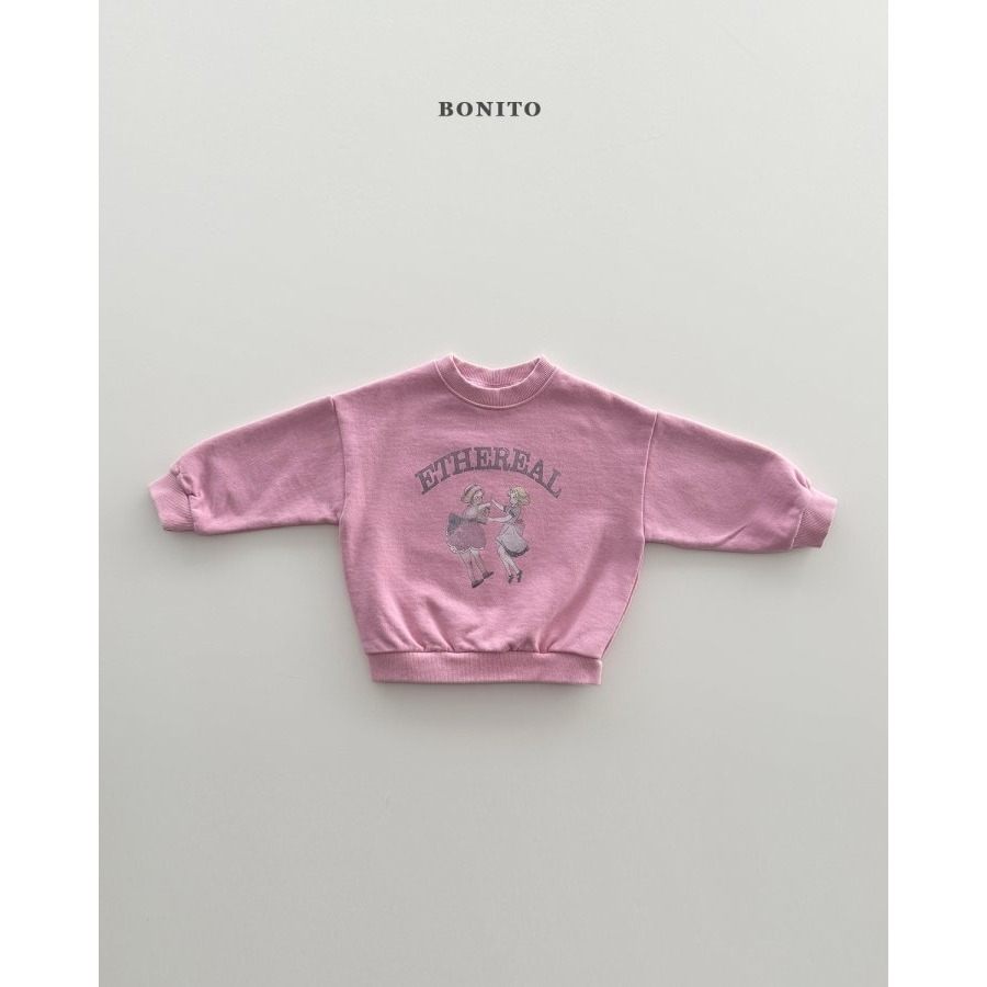 Bonito 上衣 보니토 소녀맨투맨-細節圖5