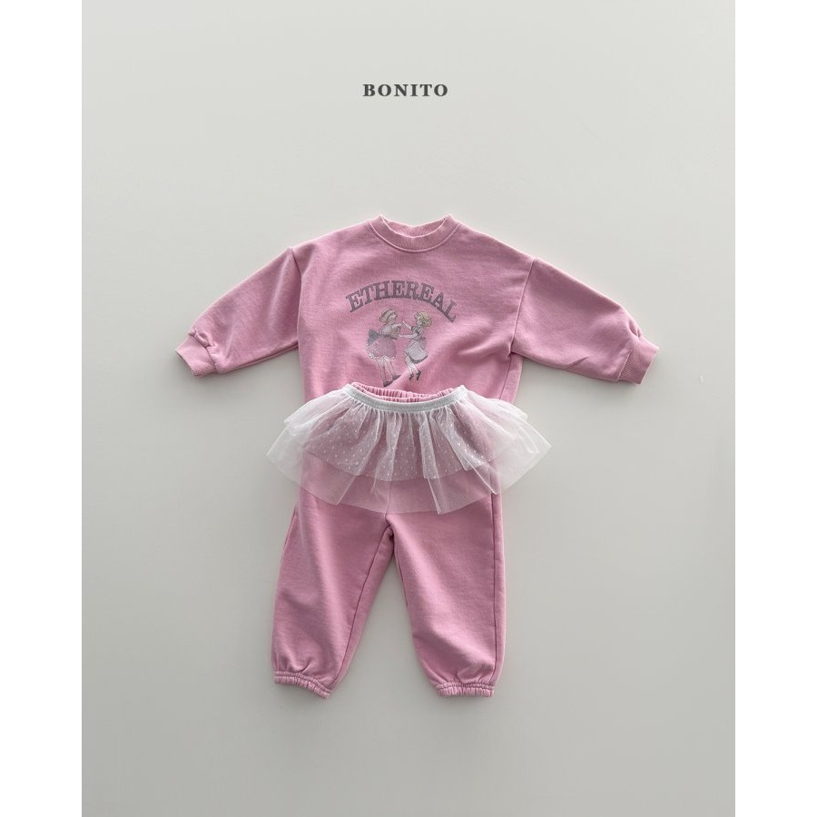 Bonito 上衣 보니토 소녀맨투맨-細節圖6