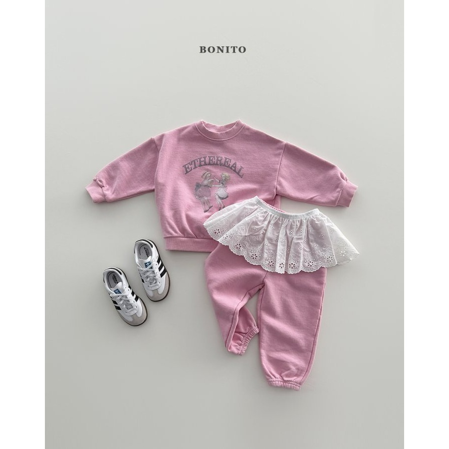 Bonito 上衣 보니토 소녀맨투맨-細節圖8