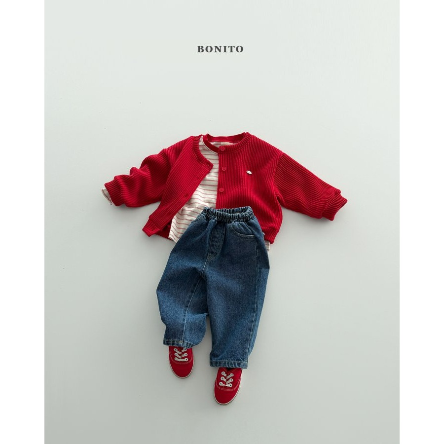 Bonito 上衣 보니토 시보리배색ST티-細節圖9