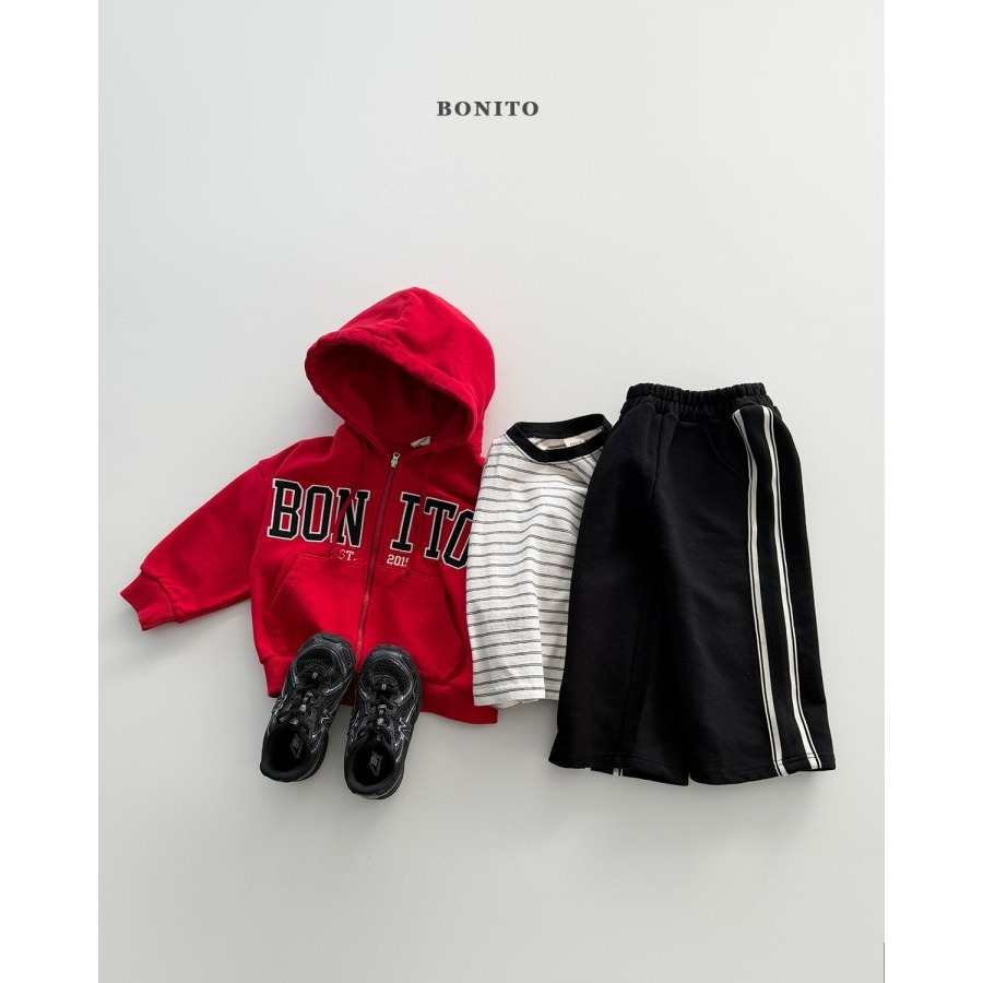 Bonito 上衣 보니토 시보리배색ST티-細節圖10