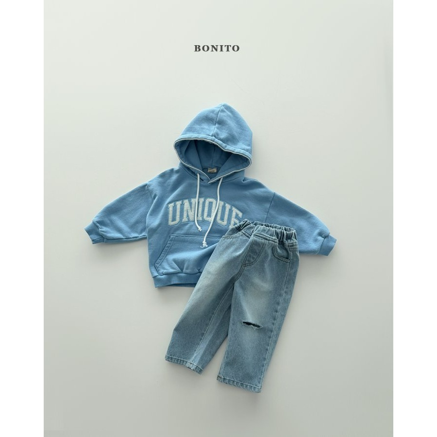 Bonito 上衣 보니토 유니크삥줄후드-細節圖5