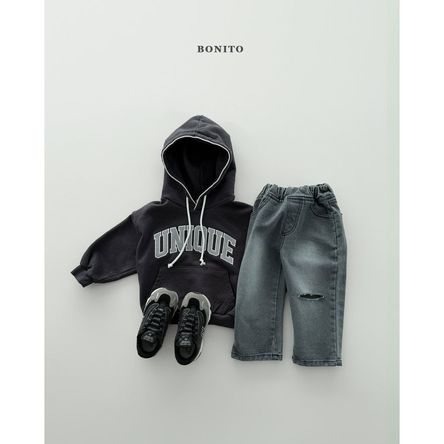 Bonito 上衣 보니토 유니크삥줄후드-細節圖7