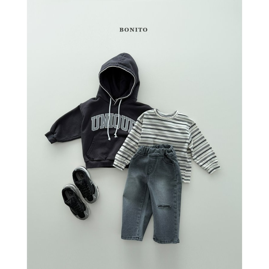 Bonito 上衣 보니토 유니크삥줄후드-細節圖8