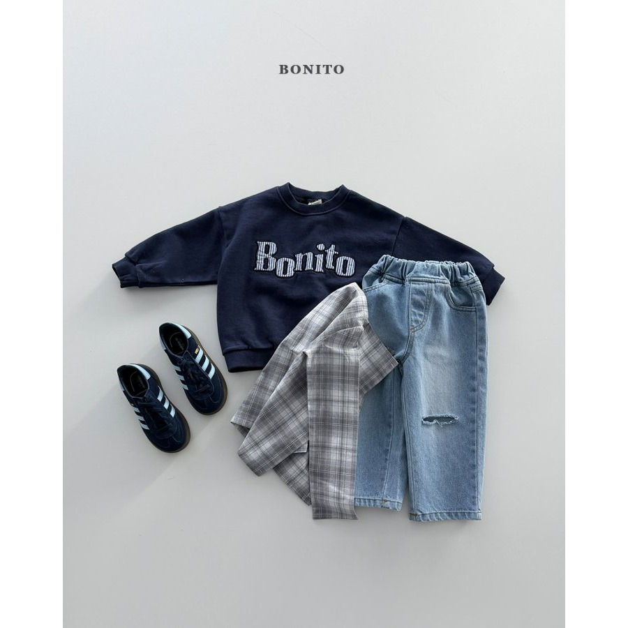 Bonito 圍巾 보니토 체크숄-細節圖8