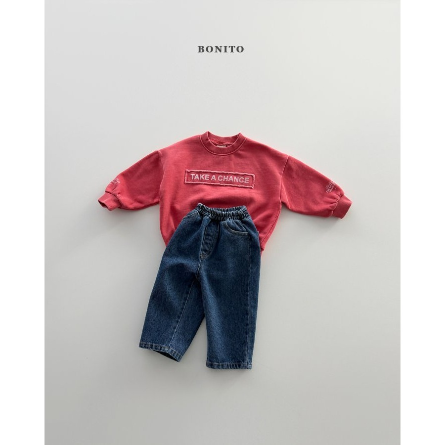 Bonito 上衣 보니토 테이크피그먼트맨투맨-細節圖6