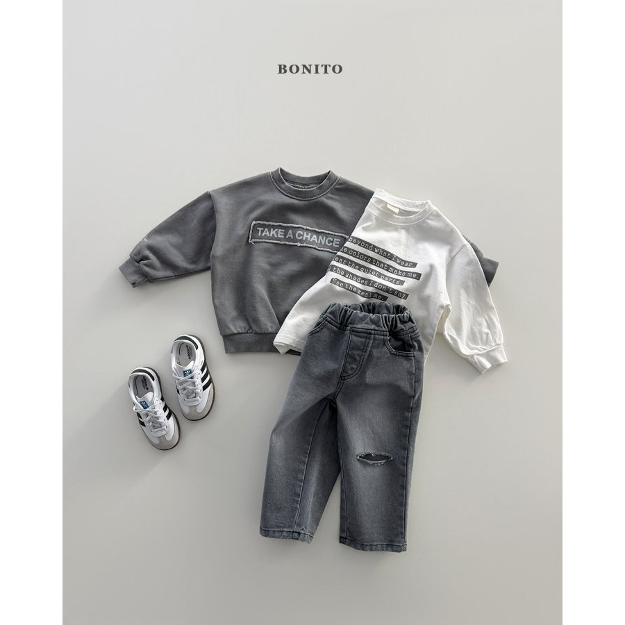 Bonito 上衣 보니토 테이크피그먼트맨투맨-細節圖8