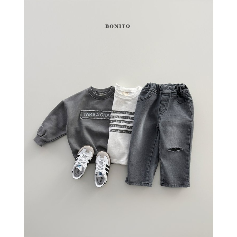 Bonito 上衣 보니토 테이크피그먼트맨투맨-細節圖9