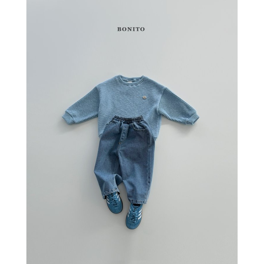 Bonito 上衣 보니토 (기획)팝니트맨투맨-細節圖3