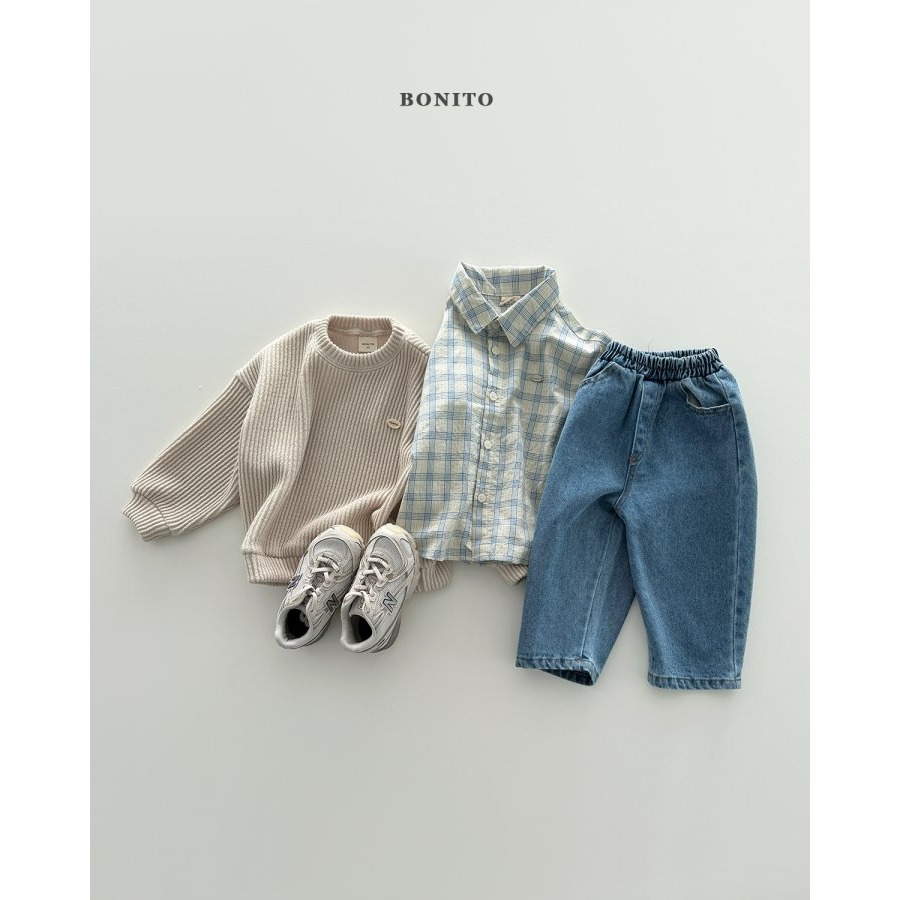 Bonito 上衣 보니토 (기획)팝니트맨투맨-細節圖9
