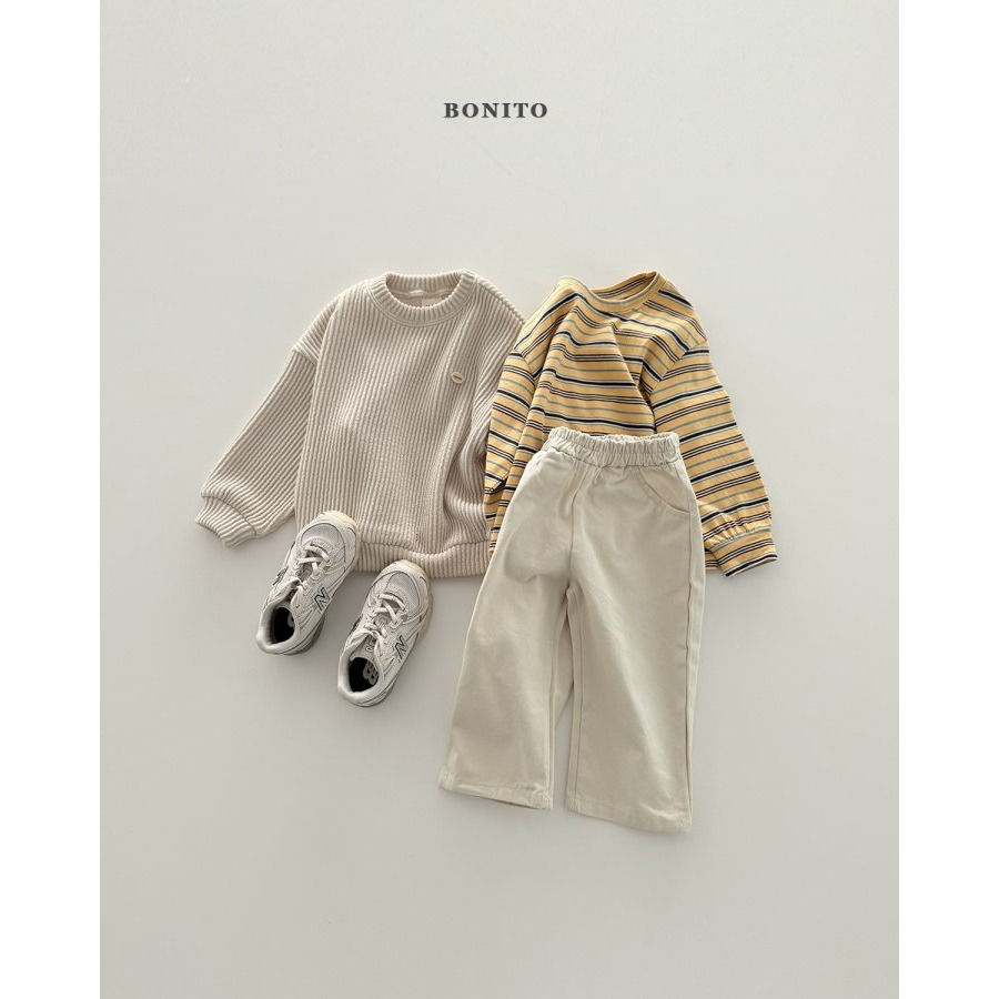 Bonito 上衣 보니토 (기획)팝니트맨투맨-細節圖10