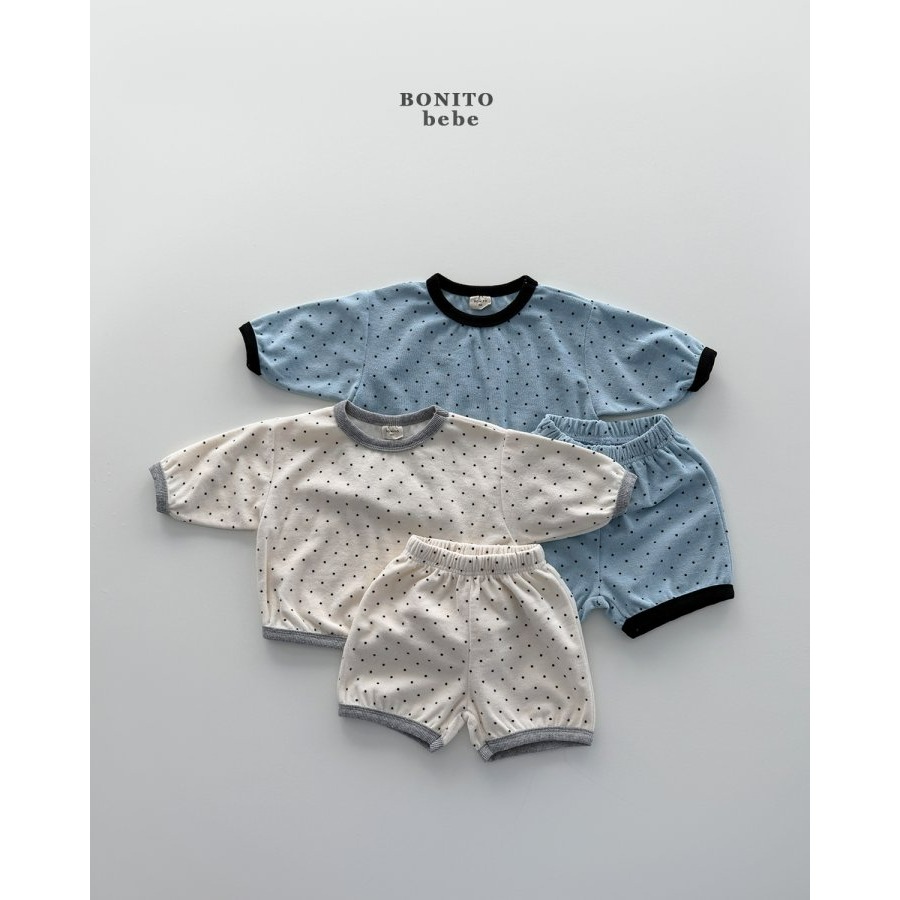Bonito 套裝 上下 보니토 (베이비)잔도트랍빠셋트 (Baby)-細節圖2