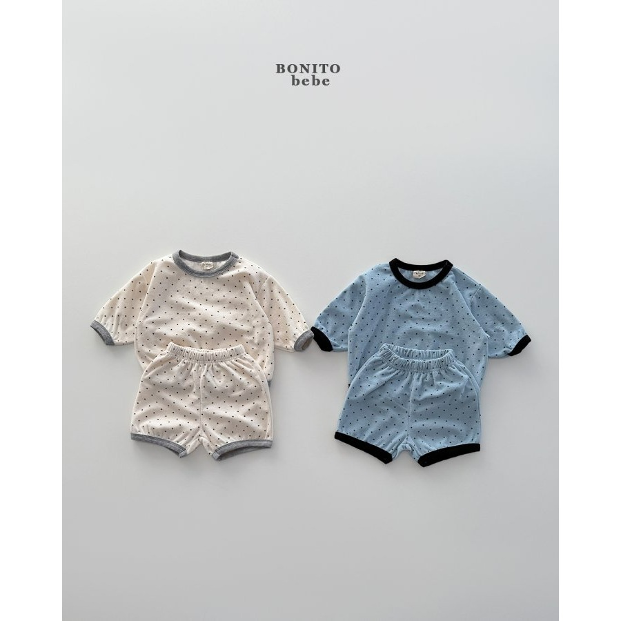 Bonito 套裝 上下 보니토 (베이비)잔도트랍빠셋트 (Baby)-細節圖3