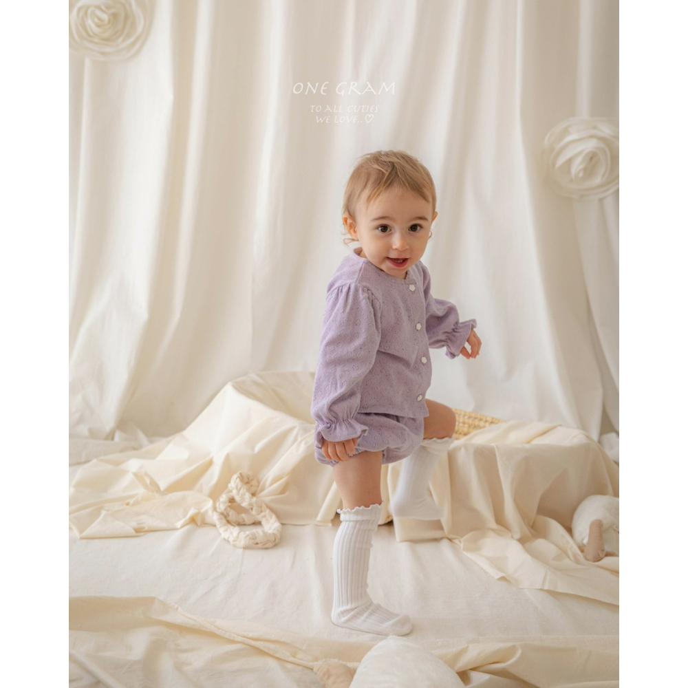 1gram 套裝 上衣+屁屁褲 일그램 루아세트(JK+블루머)-細節圖2