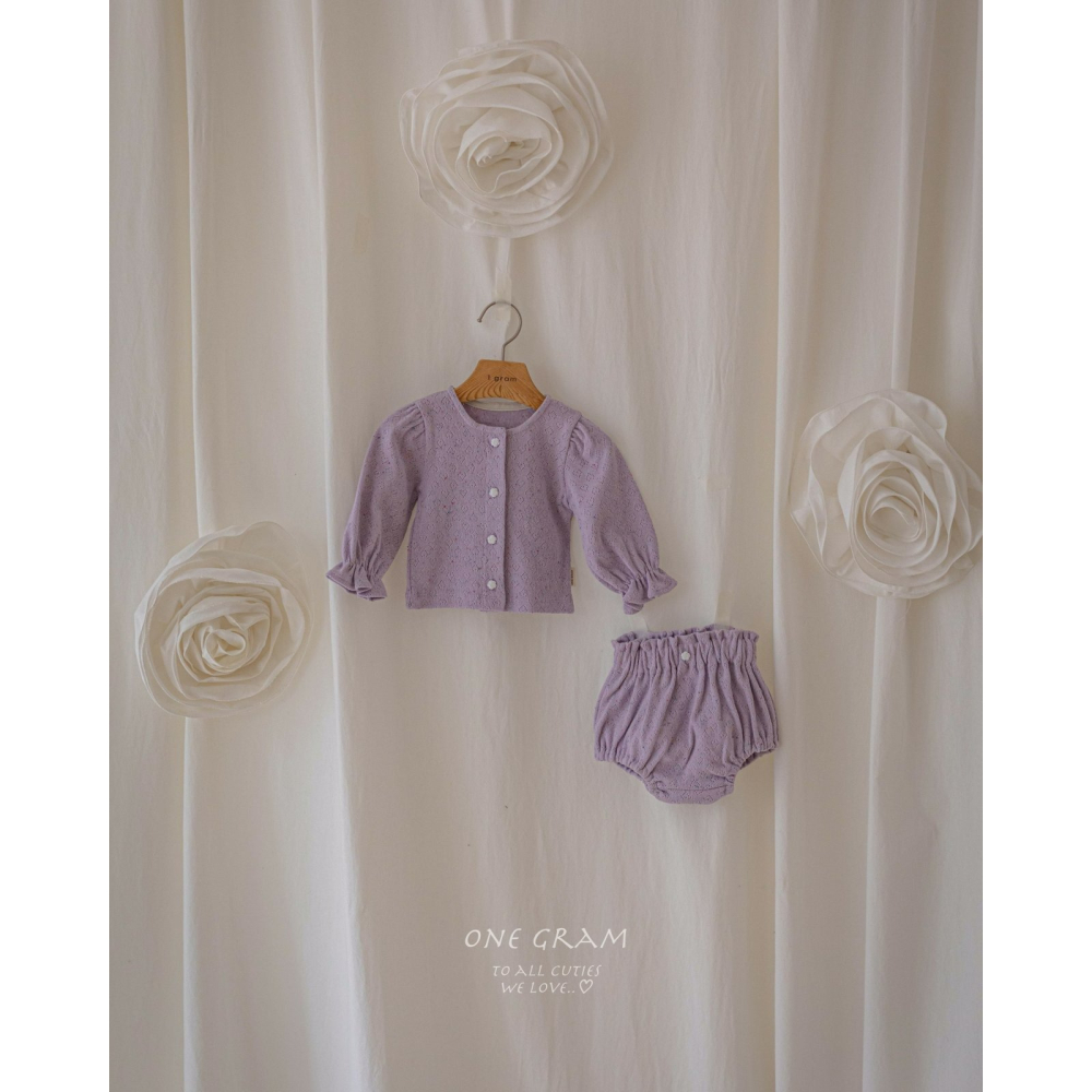 1gram 套裝 上衣+屁屁褲 일그램 루아세트(JK+블루머)-細節圖11