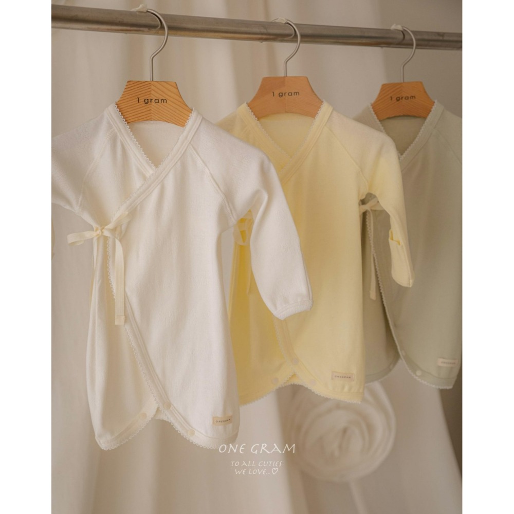 1gram 包屁衣 일그램 스마일배넷가운-細節圖2