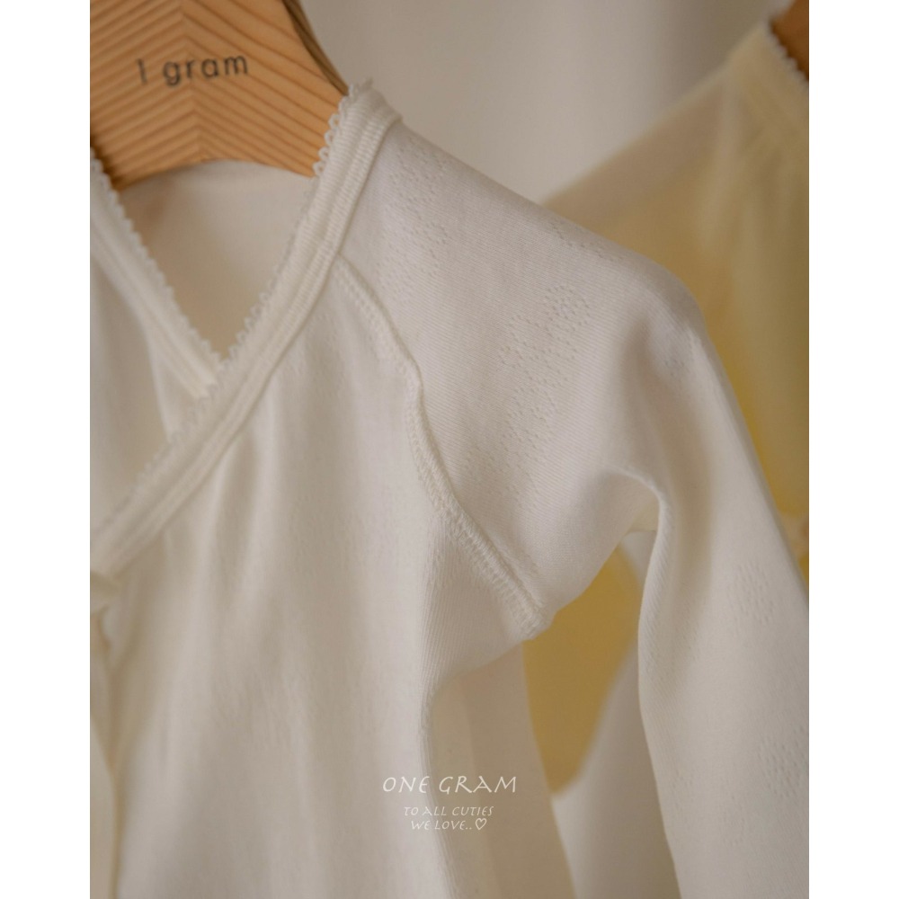 1gram 包屁衣 일그램 스마일배넷가운-細節圖6