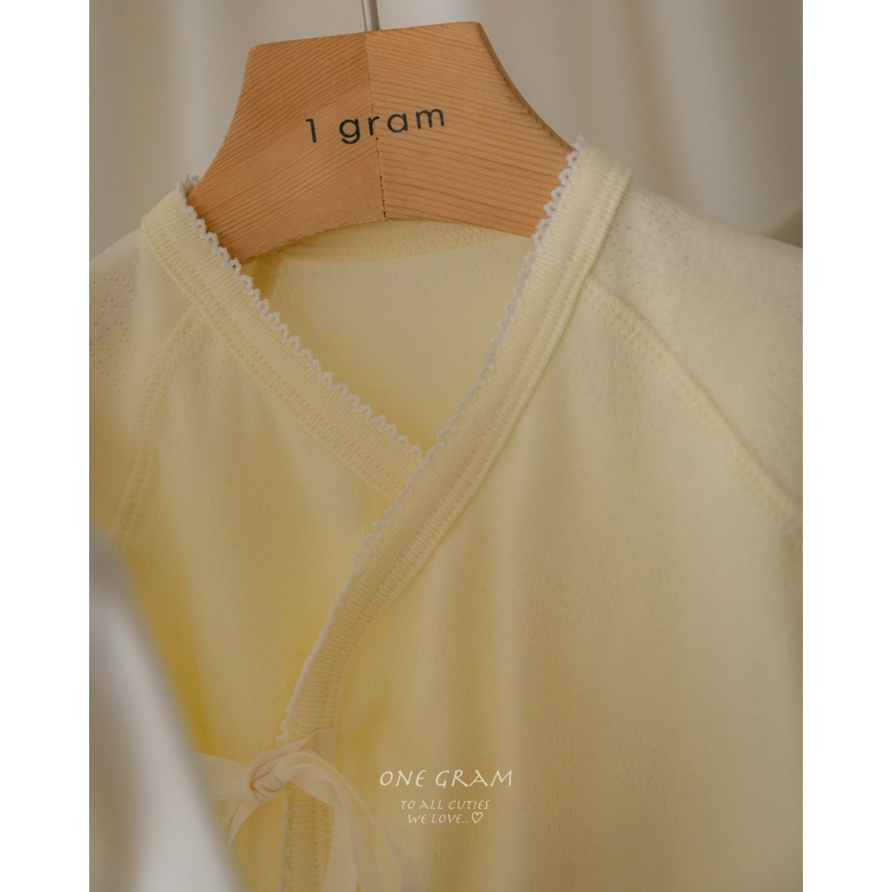 1gram 包屁衣 일그램 스마일배넷가운-細節圖9
